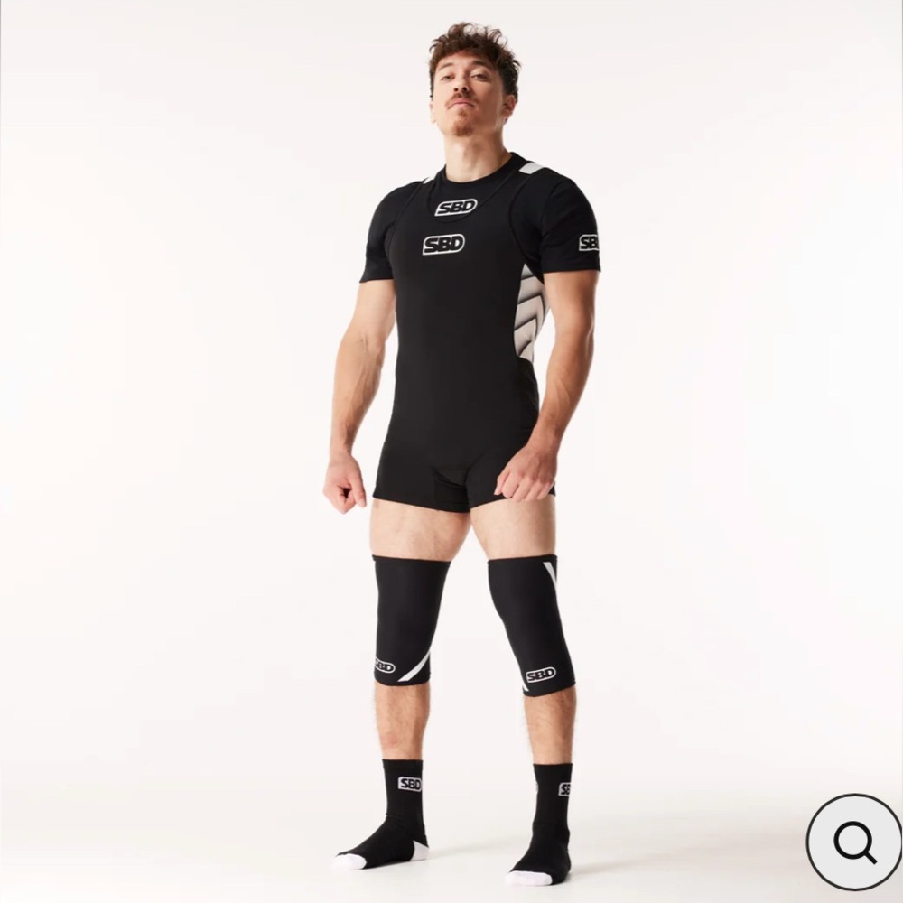 XL SBD powerlifting knee sleeves